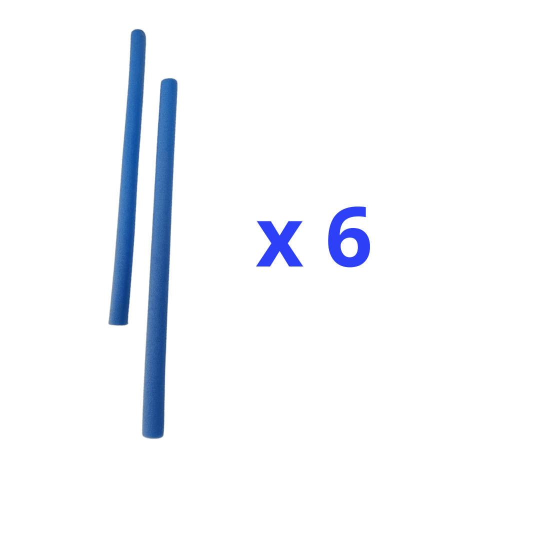 SET DE 6 PARES DE ESPONJAS CUBRE PILARES, PARA TUBO (2,5CM) - Mi tienda